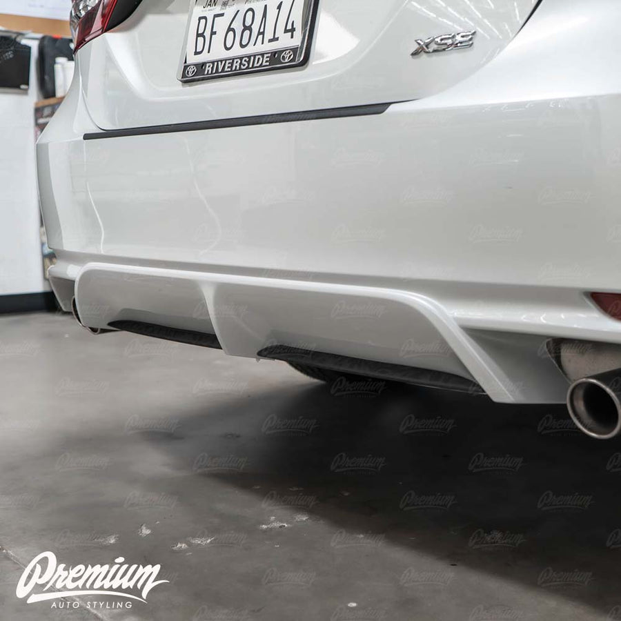 Shadow Black Diffuser Pre-Cut Vinyl Accent Overlays | 2018-2024 Toyota Camry SE / XSE