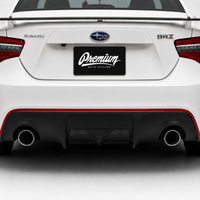 Rear Bumper Reverse Light Overlay - Smoke Tint | 2013-2017 Scion FRS