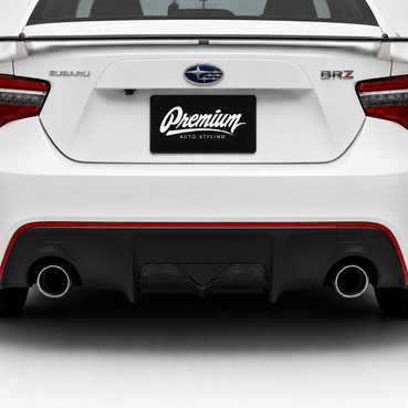 Rear Bumper Reverse Light Overlay - Smoke Tint | 2013-2017 Scion FRS