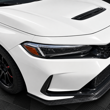 fl5 civic oem stock headlight before applying premium auto styling headlight tint vinyl overlays 
