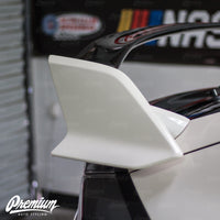 Wing End Plate with R Logo Cut out - Gloss Black