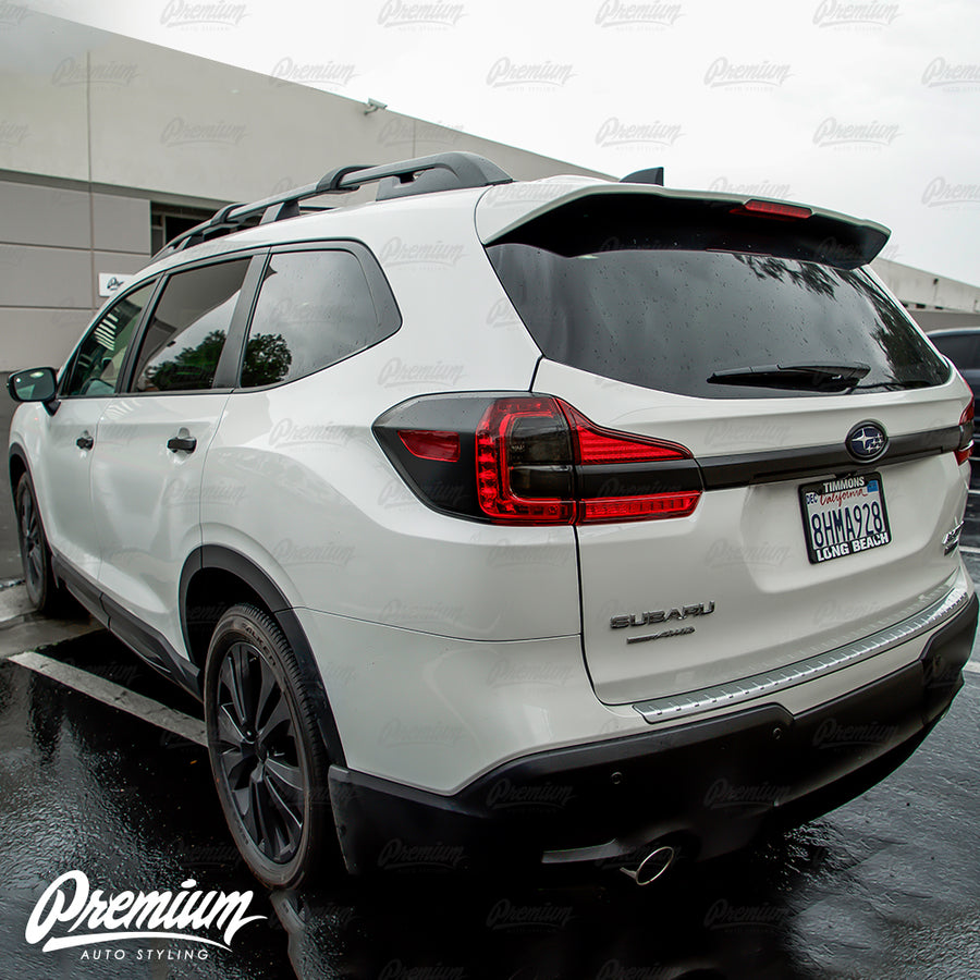 Trunk Trim Chrome Delete - Satin Black Vinyl Overlay | 2019-2022 Subaru Ascent