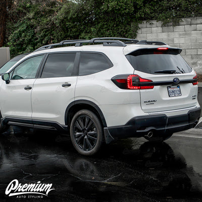 Trunk Trim Chrome Delete - Satin Black Vinyl Overlay | 2019-2022 Subaru Ascent