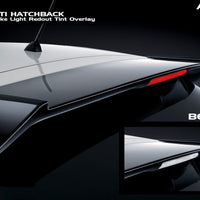 Subaru WRX STI Hatchback Third Brake Light Red Out Overlay