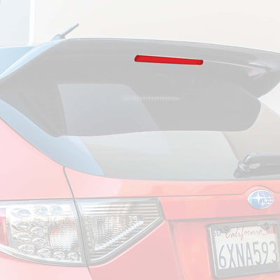 Subaru WRX STI Hatchback Third Brake Light Red Out Overlay