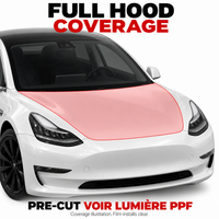 2017–2023 Tesla Model 3 Full Front PPF Kit | Precut Clear Paint Protection Film