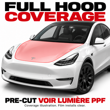 2020–2024 Tesla Model Y Full Front PPF Kit | DIY Precut Clear Paint Protection Film