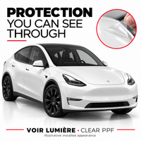 2020–2024 Tesla Model Y Full Front PPF Kit | DIY Precut Clear Paint Protection Film