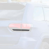 Tail Light Reverse / Blinker Overlays - Smoke Tint | 2014-2022 Grand Cherokee & 18+ Jeep Trackhawk
