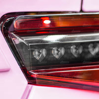 5 Broken Heart Smoked Tail Light Inset Overlay (2017-2020 GT86 & BRZ)