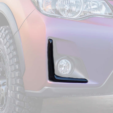 2016-2017 Subaru Crosstrek XV Fog Light Trim Overlay - Chrome Delete
