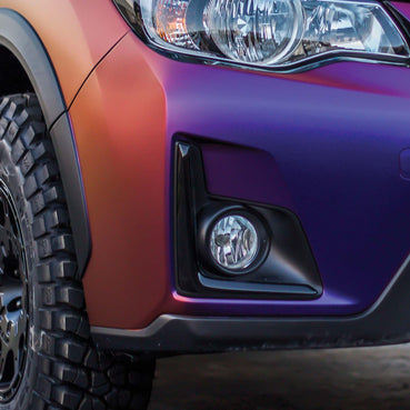 2016-2017 Subaru Crosstrek XV Fog Light Trim Overlay - Chrome Delete  