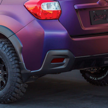 Rear Bumper Reflector Smoke Tint Overlays
