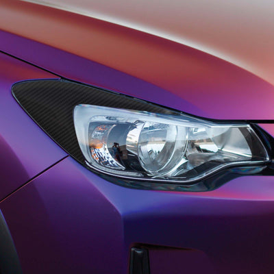 Headlight CF Amber Delete W/ Eyelid Overlay