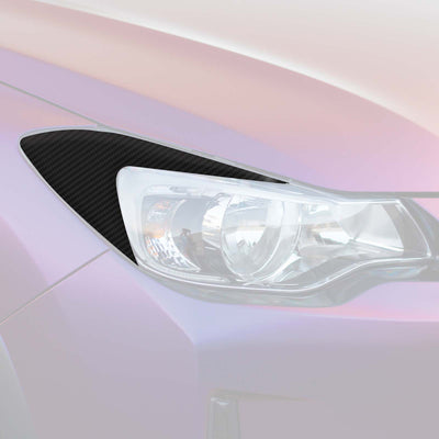 Headlight CF Amber Delete W/ Eyelid Overlay