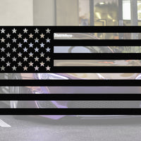 Universal American Flag Window Decal Set