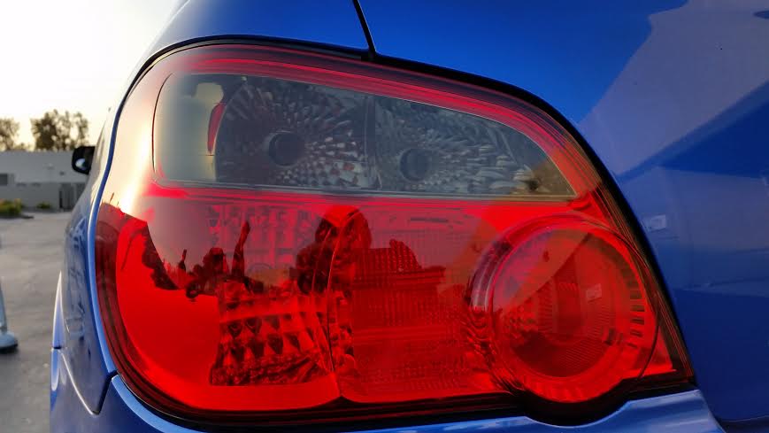 Tail Light Insert Overlays - Smoke Tint | 2004-2005 Subaru WRX STI Impreza