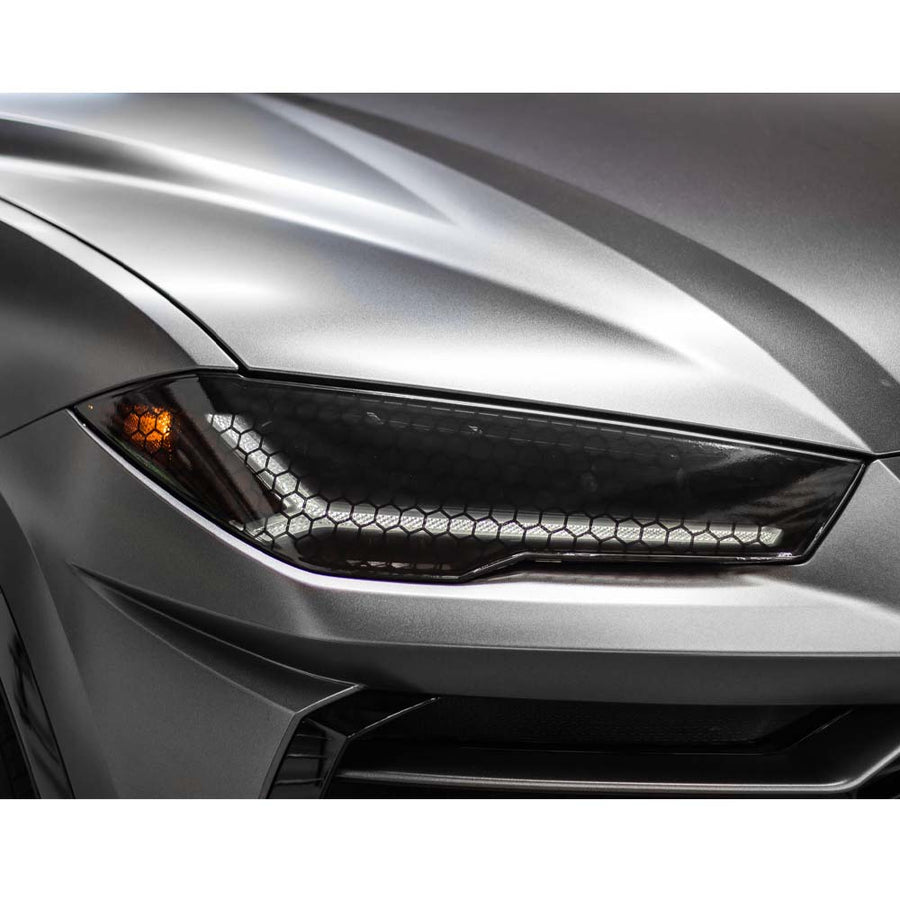 2019-2024 Lamborghini Urus headlight honeycomb tint overlays