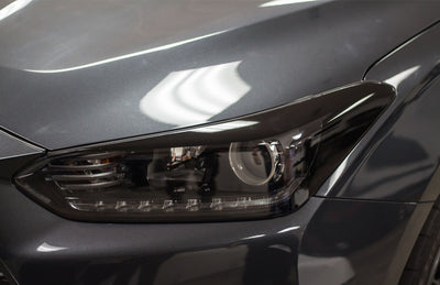 Headlight Amber Delete with Eyelid Overlay | 2018-2021 Hyundai Veloster