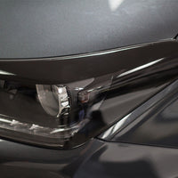 Headlight Amber Delete with Eyelid Overlay | 2018-2021 Hyundai Veloster