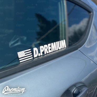 USA Custom Race Decal Set