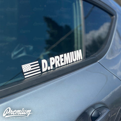 USA Custom Race Decal Set