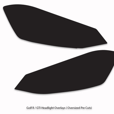 Smoked Headlight Tint Overlays (2015-2017 Golf & GTI)
