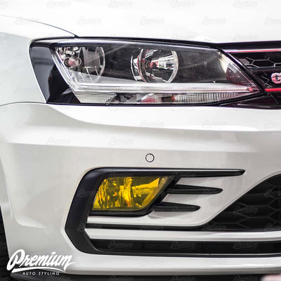 Fog Light Overlay - Yellow Tint | 2016-2018 Volkswagen Jetta GLI Sedan