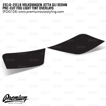 Fog Light Overlay - Yellow Tint | 2016-2018 Volkswagen Jetta GLI Sedan