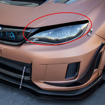 Headlight Wicked Eyelid Vinyl Overlay | 2008-2014 Subaru WRX STI