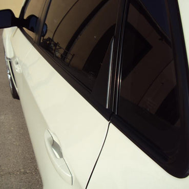 2008-2014 Subaru WRX STI window trim chrome delete