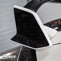 Wing End Plate Vinyl Overlay - Gloss Black