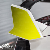 Wing End Plate Vinyl Overlay - Gloss Black