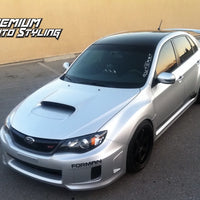 Gloss Black Roof Vinyl Overlay