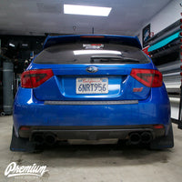 Tail Light Tint Overlays with Custom Cutouts (OPTION I) | 2008-2014 Subaru WRX & STI Hatchback